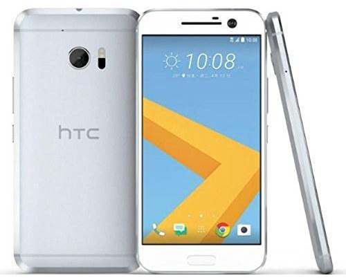 HTC 10 Smartphone (13,2 cm (5,2 Zoll) Super LCD 5 Display, 1440 x 2560 Pixel, 12 Ultrapixel, 32 GB, Android) glacier silber