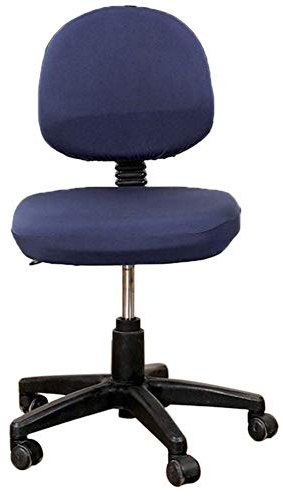 Koowaa Housse de Chaise de Bureau Moderne et Simple - 2 pièces - Universelle - pour Dossier de Chaise de Bureau et de Dessin - Protège-Chaise Extensible et Rotatif