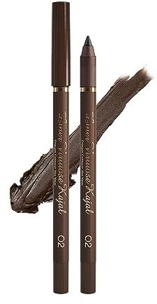 Vivienne Sabo Long Lasting Gel-Kajal Virtuose - Intensiv pigmentierter, langanhaltender Kajalstift - Cremige Textur für präzises Auftragen - Perfekt für Wasserlinie & Wimpernkranz - Anspitzbar - Braun