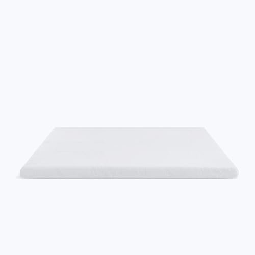 HYPNIA – Surmatelas Bambou Blanc| Epaisseur 8CM| Mémoire de Forme| Housse Respirante Fibre de Bambou| Déhoussable Lavable en Machine (Ferme, 140x190cm)