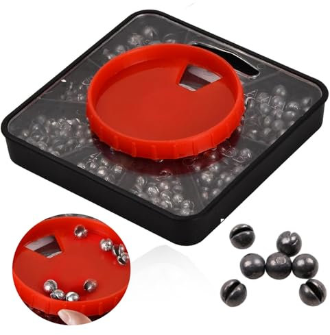 100 pcs Small Fishing Mixed, River Saltwater Freshwater Mackerel Deep Water & Floating & Sea Weights.Carp Fishing Distance Casting withand Powder Coated Assorted