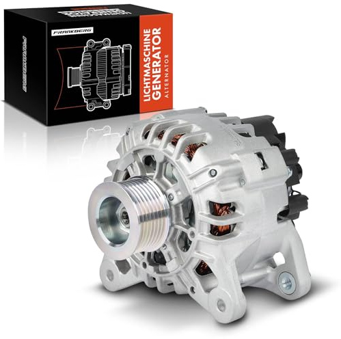 Frankberg Alternateur 12V 1-Pôles 90A Compatible avec Clio III Clio III Grandtour Modus/Grand Modus Twingo II Wind 1.2L Essence 2004-2024 Remplacer# 8200654541