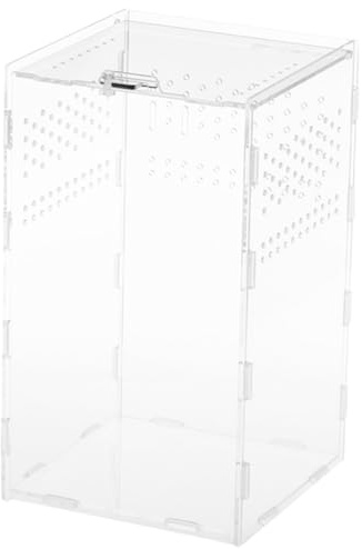 UPKOCH Magnetic Reptile Terrarium Box High Transparency Enclosure for Practical Pet Display Weather-resistant Habitat Case for Lizards Turtles Amphibians gift for for for for for for for Reptile