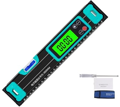Niveles De Burbuja Buscadores De Ángulos Regla De Niveles Digitales Transportador Con Función De Retención De Datos Pantalla LCD Inclinómetro Electrónico Herramienta De Nivel Magnético