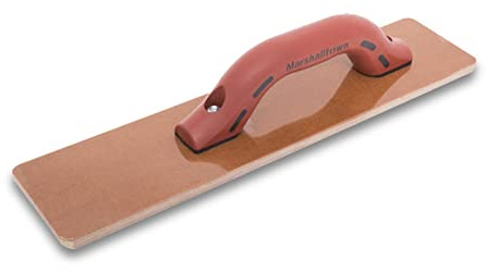 MARSHALLTOWN Resin Hand Float, 16 x 3-1/2 Inch, DuraSoft Handle, Laminated Canvas Resin Concrete Tool, Made in the USA, 4526D