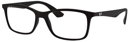 Ray-Ban Herren rx7047 Brille in mattem transparent RX7047 5450 Blau - 56