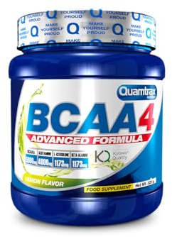 Quamtrax Nutrition Bcaa 4, Sabor Limón - 325 gr