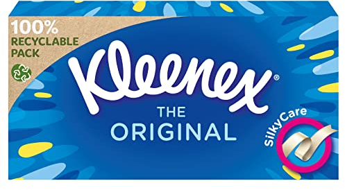 Kleenex Original-Box für Taschentücher, 80 Stück, TOKLE057, Transparent