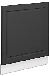 Vicco Frontblende Fame-Line, Anthrazit-Gold/Weiß, 60 cm ohne Arbeitsplatte