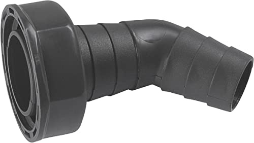 Cornat Rezyklat Schlauchanschluss - 45° Abzweig - 1 Zoll IG - Ø 21 mm - 23 mm - Hergestellt aus recycelten Kunststoffen - Made in Germany Qualität / Winkel-Maschinenanschluss / TEC356398R