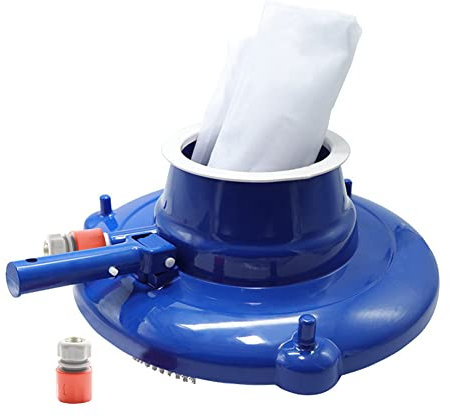 Gesuter Aspirateur à Feuilles pour Piscine | Tête Attrape-Feuilles pour Piscine - Équipement Nettoyage Piscine, se Fixe à Un Poteau Piscine télescopique et à Un Tuyau d'arrosage
