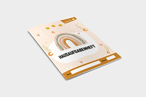 Primus Print - Hausaufgabenheft Grundschule - verschiedene Motive - DIN A5 (Regenbogen)