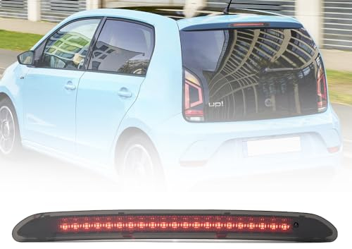NSLUMO getönte Linse LED 3. Bremsleuchte für V.W up! e-up!, für Skod.a Fabia III Citigo Mii, hinten Mitte hoch montierte Bremsleuchte zusätzliche dritte Bremsleuchte 1 Stück
