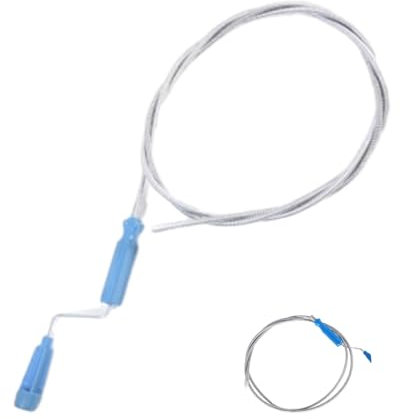 Professional Drain Unblocker Wire Tool, 3 m / 9.84 ft, Kitchen Sink Unblocker Tool, Flexible Spring Cleaner, Plug Unblocker Gadget Drain Clog Remover, for Pipe Cleaning Tub Sink Shower