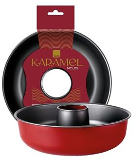 IBILI - Stampo Savarin Karamel 25 Cm, Acciaio al carbonio