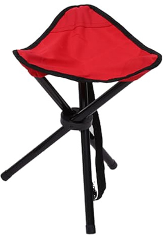 Générique Tabouret de Camping Portable, Tabouret de Voyage | Tabouret Pliant extérieur | Pliant léger pour Camping en Plein air, Marche, Chasse, randonnée, pêche, Voyage, Tabouret Triangulaire de
