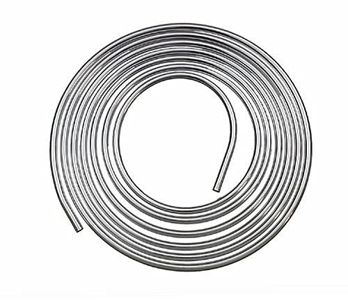Cornat T317320 Kupferrohr im Ring, 10 mm x 2.5 m, chrom