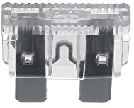Restagraf - Fusible plano estándar en caja, 25 A, neutro