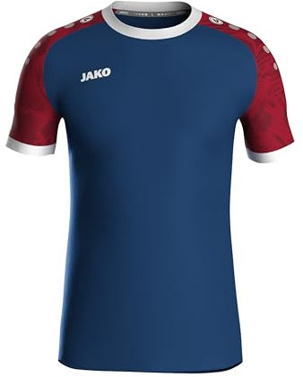 JAKO Iconic Trikot Unisex - Nachhaltiges Sport Shirt Kurzarm aus 100% recyceltem Polyester, Feuchtigkeitstransportierend