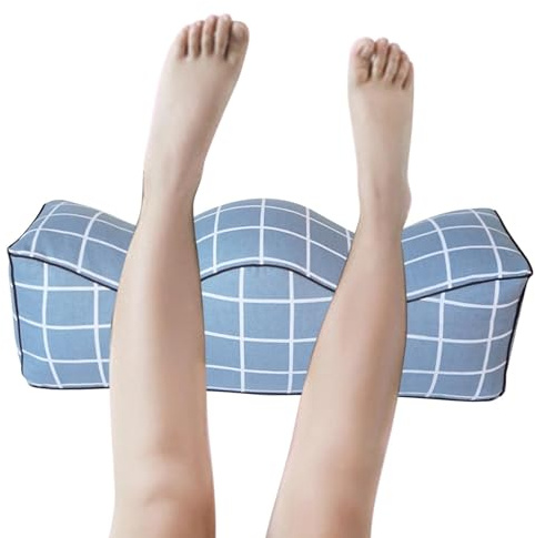 Cuscino di supporto per le gambe - Cuneo per gambe regolabile, comodo supporto per le gambe, cuscino per gambe per dormire, cuscino di supporto per gambe multifunzionale | Cuscino curvo per il support