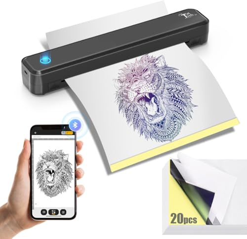 Joyzan 2026 Nouvelle Thermocopieur Tatouage Bluetooth sans Fil Anti-Rides