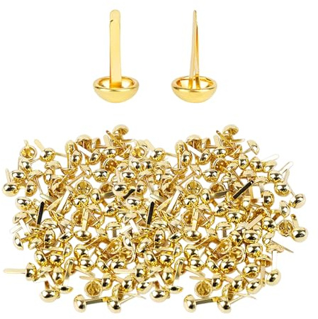OAAO 120 Mini Clip Metalliche A Testa Tonda, Clip per Sacchetti Modello, Riutilizzabili, Adatte per Scuole, Uffici, Album di Ritagli Fai-da-Te Fatti A Mano.