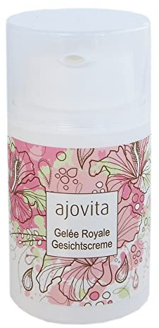 ajovita Gelée Royale creme, ekologisk anti-aging ansiktskräm, för mogen hud, 100 % natur, 50 ml