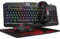 Redragon KIT S103 Gaming Combo Hawthorn Clavier QWERTY + Souris Pegasus + Casque + Mouspad Archelon M, 4 en 1 (Clavier, Souris, Casque, Tapis de Souris)