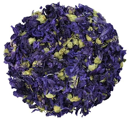 Bleu Mauve Séchées Fleurs Herbe - Malva Sylvestris L. (75g)