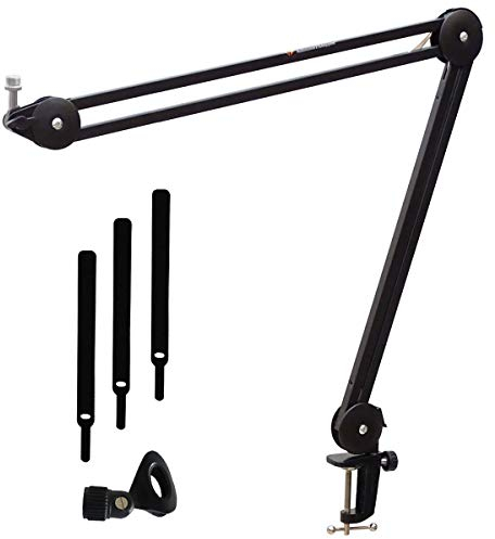 keepdrum MS138 professionelles Mikrofonarm Gelenk-Stativ für Mikrofone