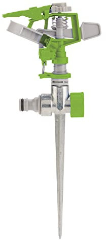Draper Arroseur à Impulsion Automatique Rotatif 09180, Vert