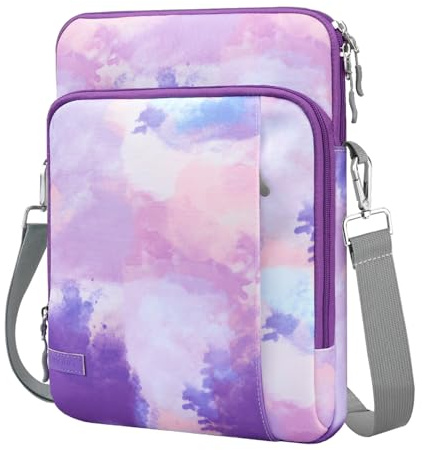 TiMOVO Custodia per Laptop per MacBook Neo 13 pollici 2026 Modello A3404 con Chip A18 Pro, Borsa da Trasporto con Tracolla, Viola