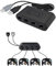 4 Player Adapter for Nintendo Switch Gamecube Controller USB PC 4 Player Port Super Smash Bros Controller Adapter