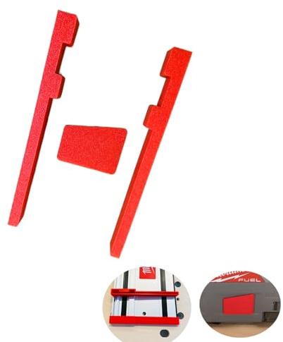 Track Saw Accessory Bundle Compatible with M18 Track Saw System – Includes Guide Rail Protective Caps for Milwaukee Tracks and Arbor Dust Cover for Milwaukee M18 Track Saw