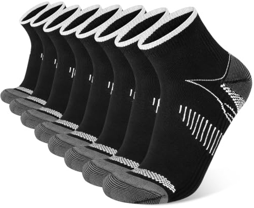 Fefod kompressionsstrumpor kvinnor män ankelstöd löpstrumpor, ventilerande plantar fasciitis-strumpor, kompressions sneakers strumpor, sportstrumpor lindring av fotvalvsmärtor