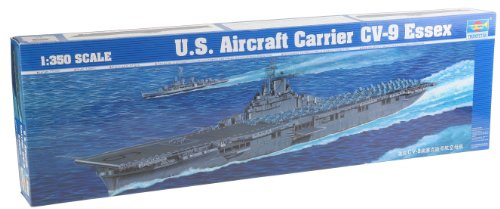 Trumpeter TRU05602 5602 Kit de modélisme Porte-Avions USS Essex CV 9