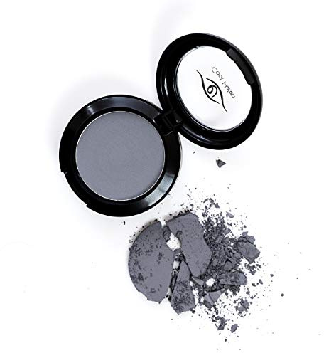 Eye Embrace Gray Eyebrow Powder, Hair Powder, Root Cover-Up – Waterproof, Cruelty-Free (Cool Helen light gray)