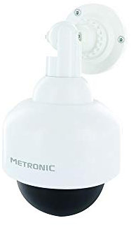 METRONIC 476115 Caméra Dôme factice Netcam - Blanc Blanc