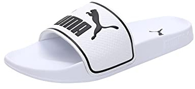Puma Unisex Adults Leadcat 2.0 Slide Sandals, Puma White-Puma Black, 37 EU