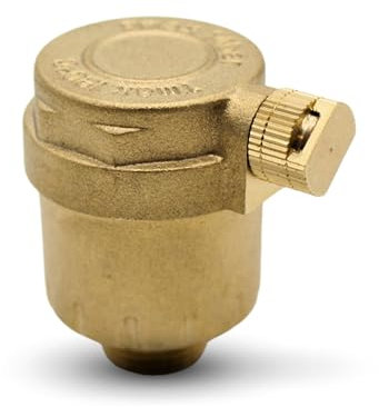 DOJA Barcelona | Purgador Automático Radiador Mini | Salida Lateral | 1/2 | Purgador Automatico para Aire | Sistemas Hidráulicos y Calefaccion | Válvula Purgador Automatico de Calefaccion