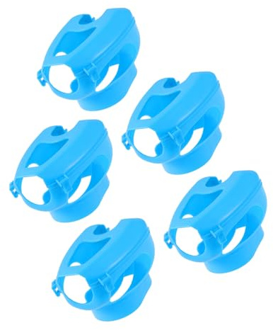 POPETPOP 5 Pezzi Supporto Fisso per Piccioni Accessori per Gabbie per Uccelli Supporto Fisso per Mangiatoia per Piccioni per