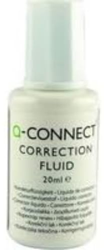 Q-Connect 20ml Correction Fluid - Pack of 10