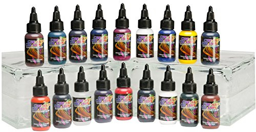 Createx Illustration Colors airbrush Kit 18 colors 30 ml