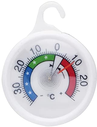 Oryx 5160612 Thermomètre rond pour réfrigérateur et congélateur Diamètre 5 cm