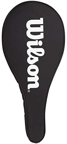 Wilson Tennis Cover, racketfodral, flerfärgad, storlek NS, svart, Einheitsgröße