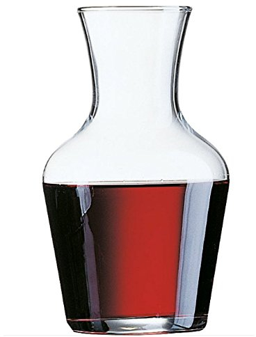 Brocca Caraffa Decanter per Vino Acqua Bevande della Arcoroc Carafon Vin 50cl (1/2 Lt) Confezione da 3 Pezzi
