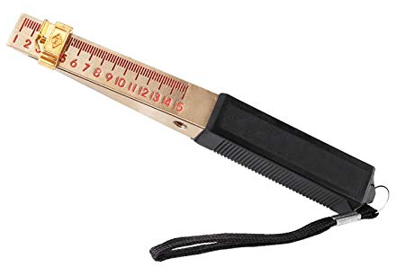 Medidor De Espesor De Ingeniería De La Casa De 1-15mm, 0.2mm Herramienta De Medición De Planitud De Inspección, Medidor De Espesores Vernier En Forma De Cuña