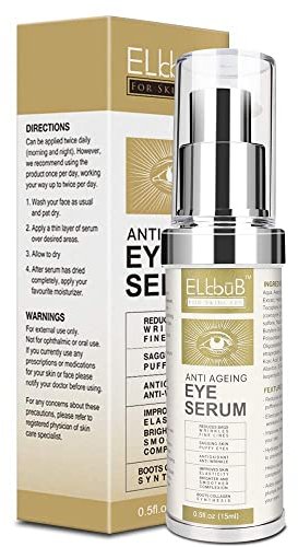 Siero Contorno Occhi Antirughe - Miglior Trattamento Occhiaie Borse Rughe Per Uomo e Donna - Siero Anti-rughe Occhi Anti-invecchiamento