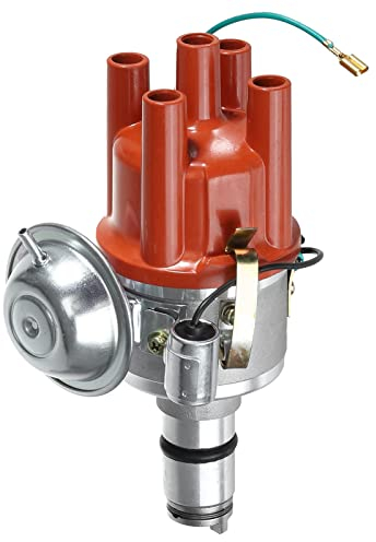 Frankberg Zündverteiler Verteiler Kappe Kompatibel mit Kaefer 1961-1981 Transporter I 1961-1970 Transporter II 1967-1979 Benzin Replace# 113905205AN