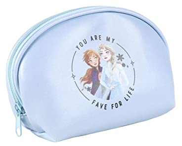 Disney Trousse da Viaggio di Frozen, Beauty Case Ragazza, Multicolore, Estándar